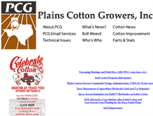 Tablet Screenshot of plainscotton.org